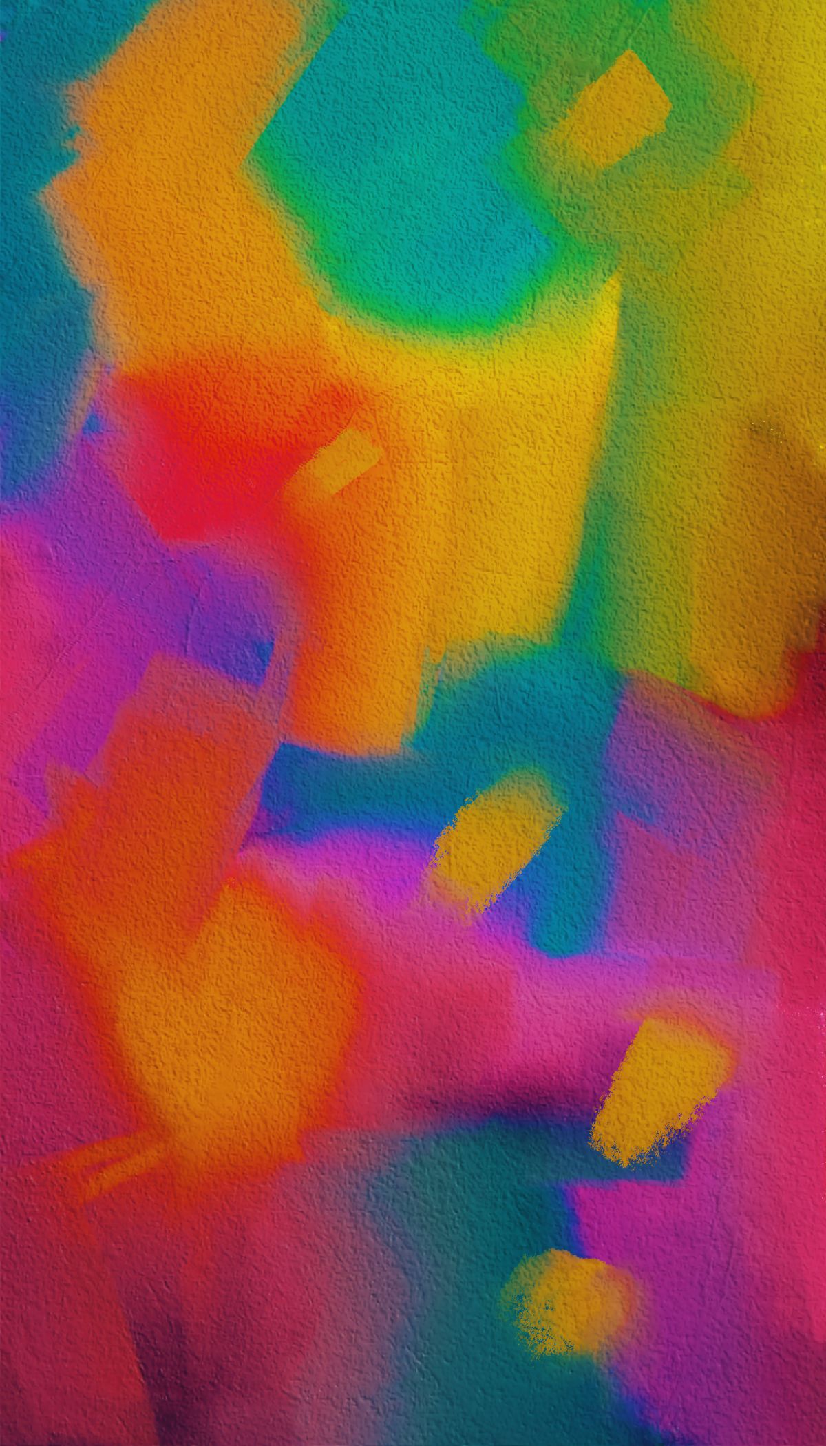 糖果色块拼涂
